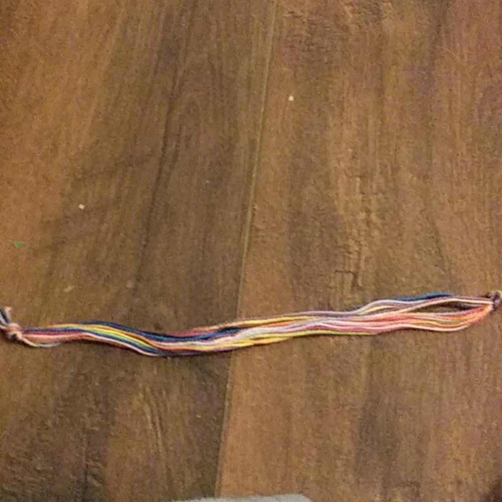 Multiple colored braclet